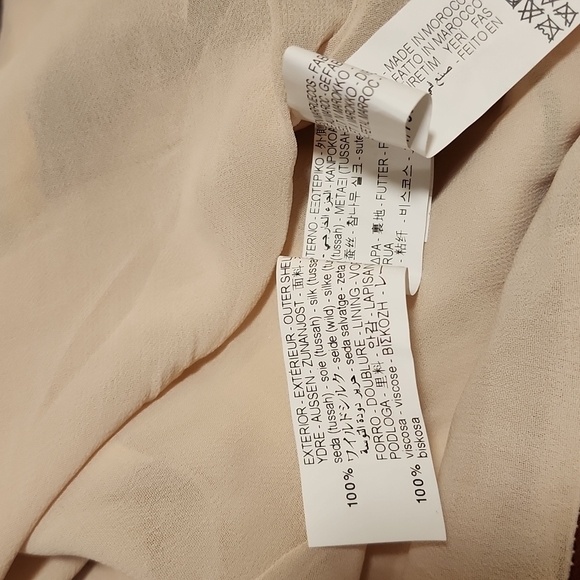 Zara 3-in-1 Limited Edition Printed Silk Hankerchief Dress - Picture 16 of 16